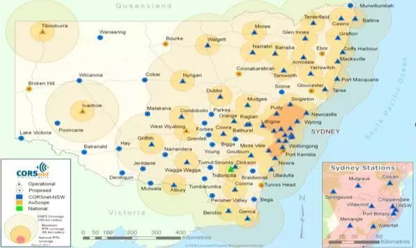 澳大利亞CORSnet-NSW系統